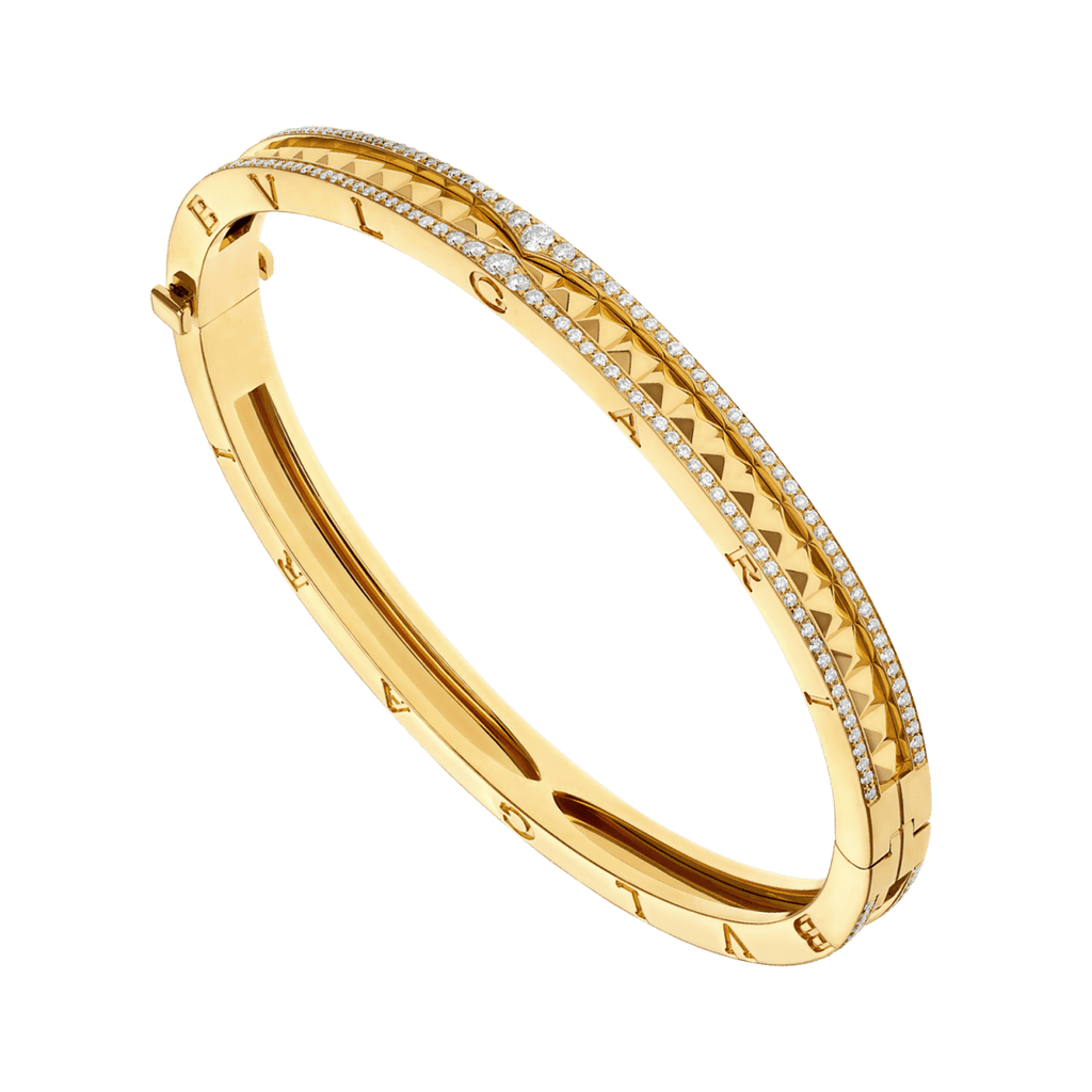 Bvlgari B.zero1 Rock yellow gold and diamond bracelet