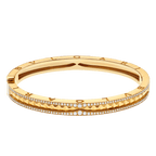 Bvlgari B.zero1 Rock yellow gold and diamond bracelet