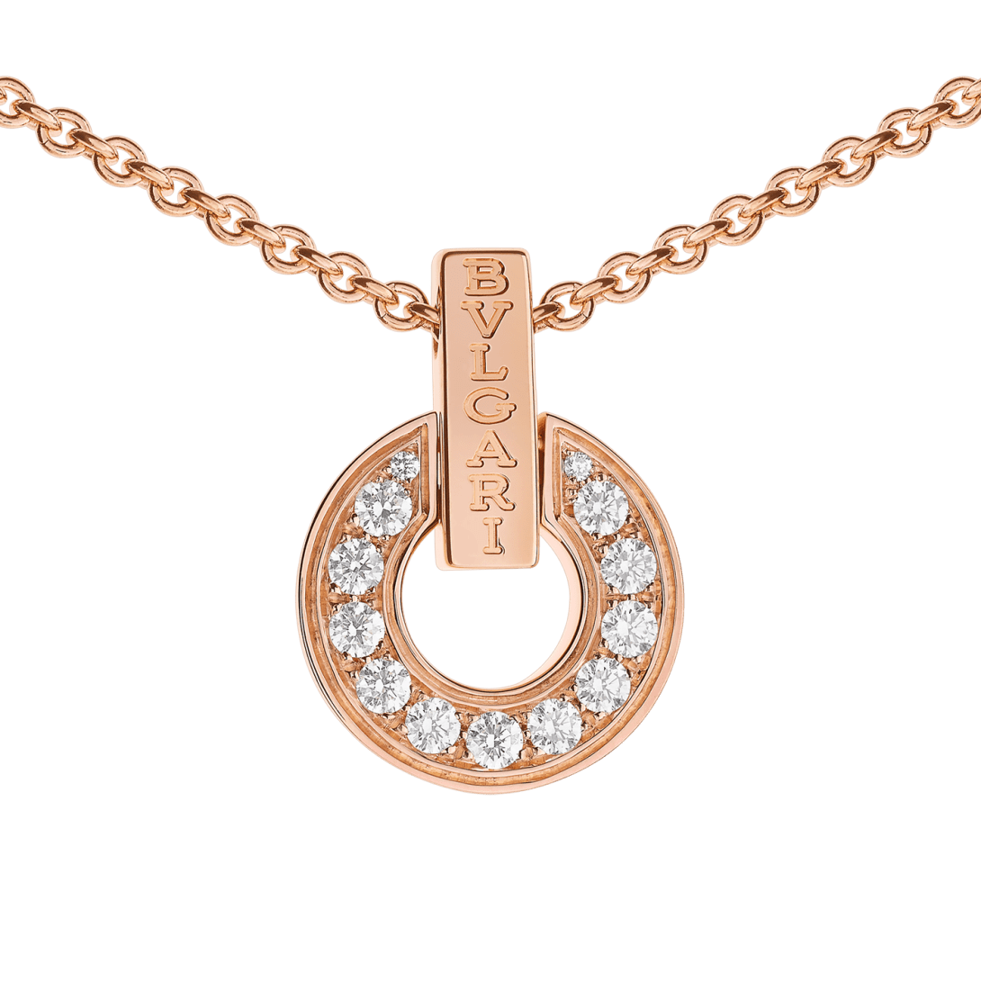 BVLGARI BVLGARI Pendant Necklace – Rose Gold