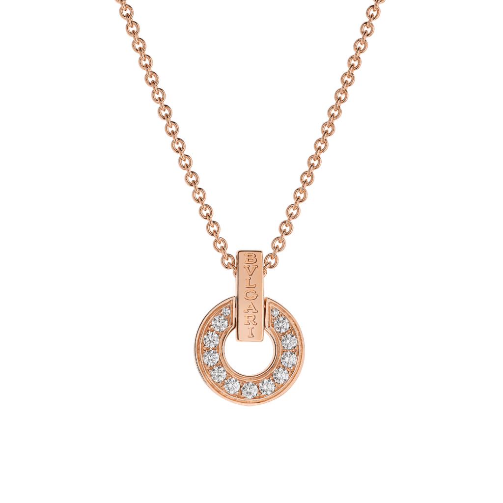 BVLGARI BVLGARI Pendant Necklace – Rose Gold