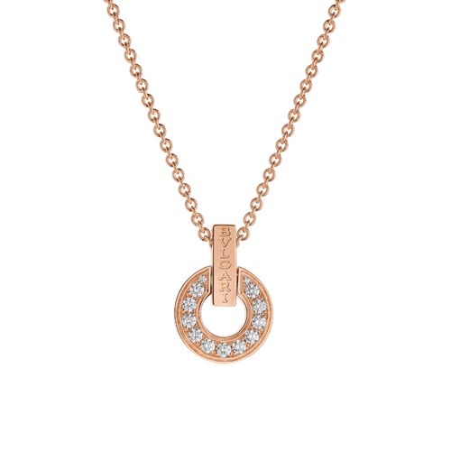 BVLGARI BVLGARI Pendant Necklace – Rose Gold