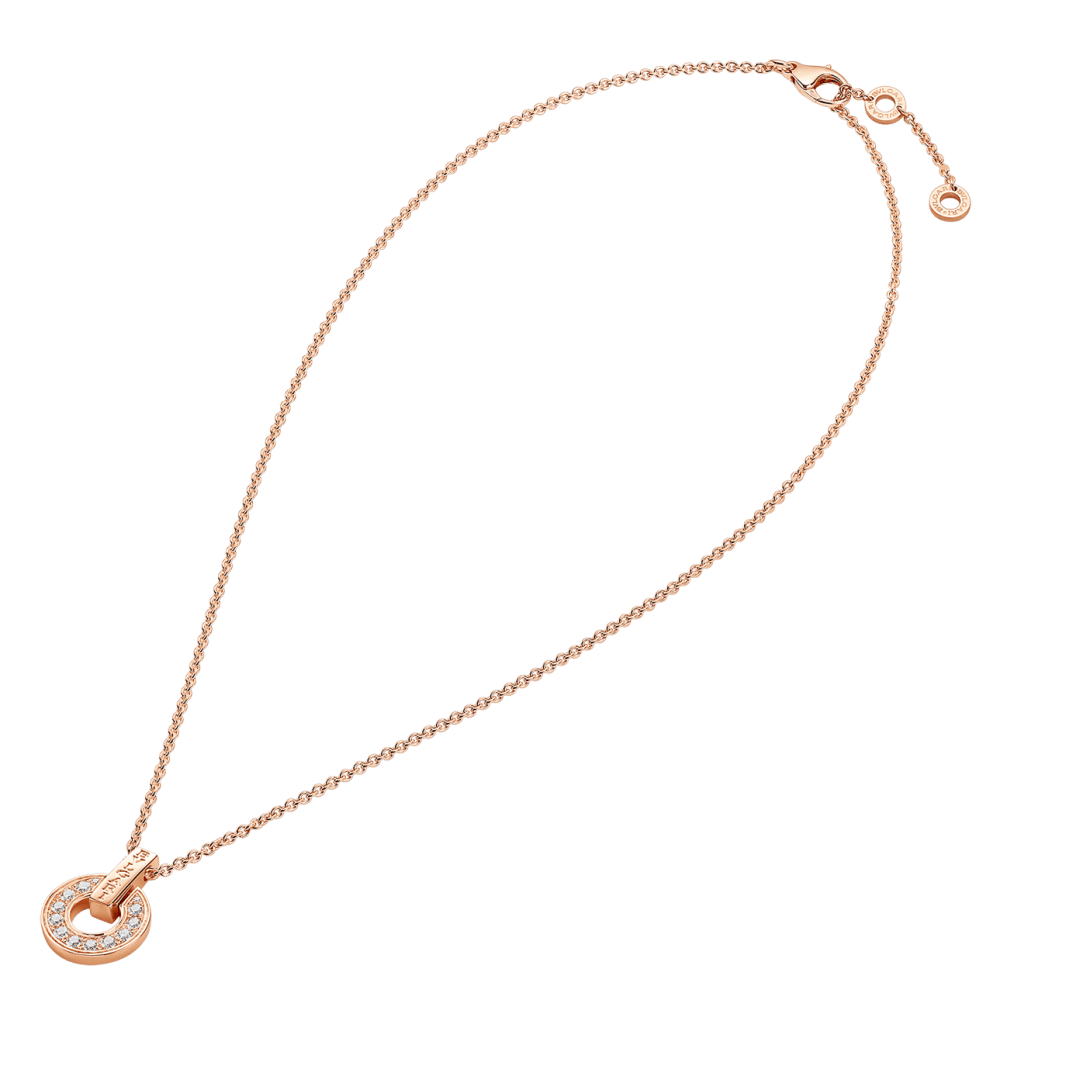 BVLGARI BVLGARI Pendant Necklace – Rose Gold