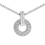 Bvlgari B.zero1 Pendant Necklace – White Gold