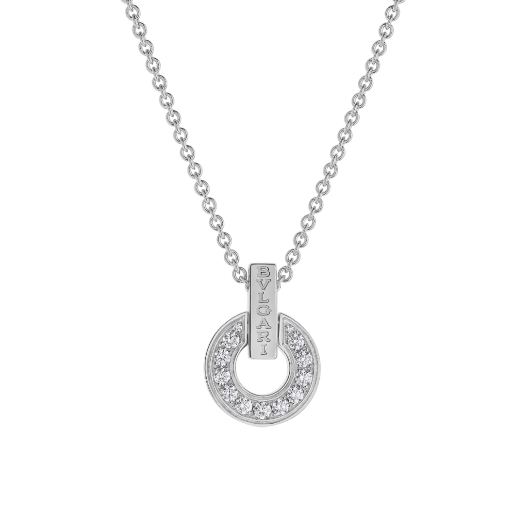 Bvlgari B.zero1 Pendant Necklace – White Gold