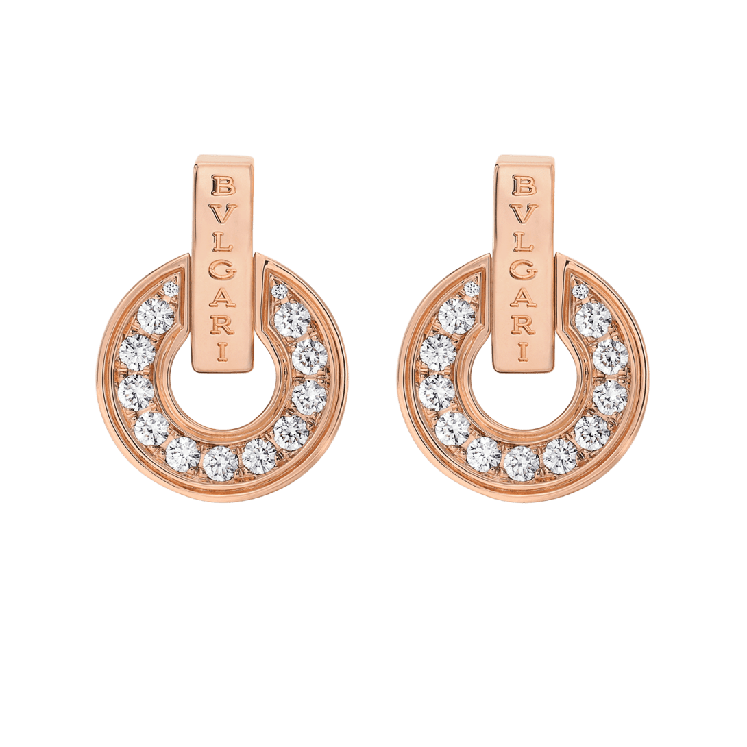 BVLGARI BVLGARI Earrings – Italian Luxury Rose Gold Jewelry