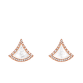 BVlgari DIVAS' DREAM Collection Stud Earrings — Italian Luxury Jewelry in Rose Gold