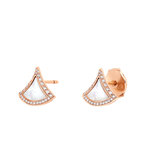 BVlgari DIVAS' DREAM Collection Stud Earrings — Italian Luxury Jewelry in Rose Gold