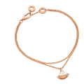 Bvlgari Divas' Dream rose gold and mother-of-pearl fan-shaped bracelet