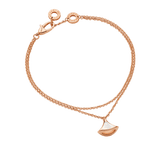 Bvlgari Divas' Dream rose gold and mother-of-pearl fan-shaped bracelet