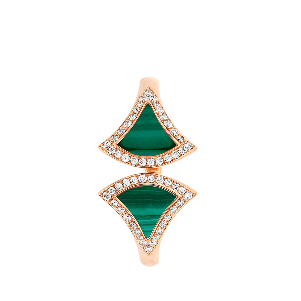Bvlgari Divas' Dream Small Ring – Rose Gold Italian Luxury Jewelry