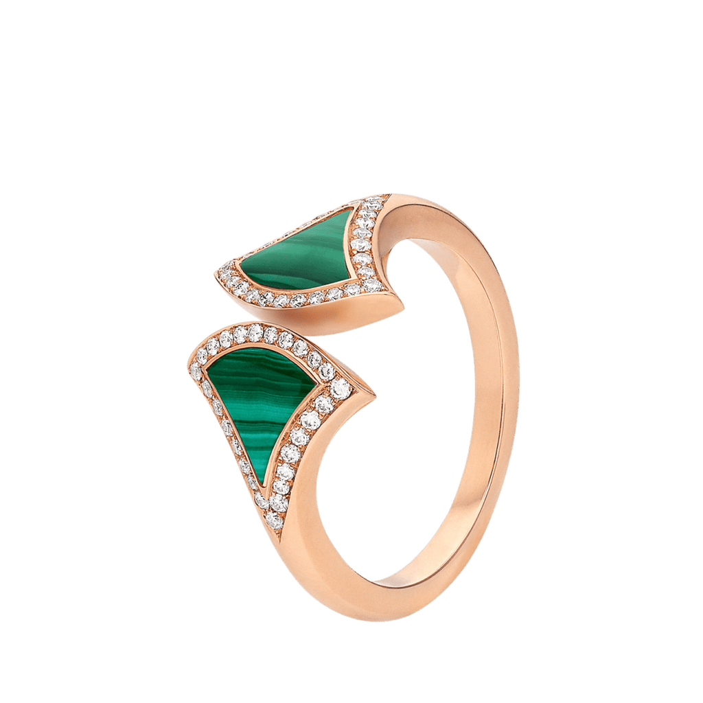 Bvlgari Divas' Dream Small Ring – Rose Gold Italian Luxury Jewelry