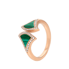 Bvlgari Divas' Dream Small Ring – Rose Gold Italian Luxury Jewelry