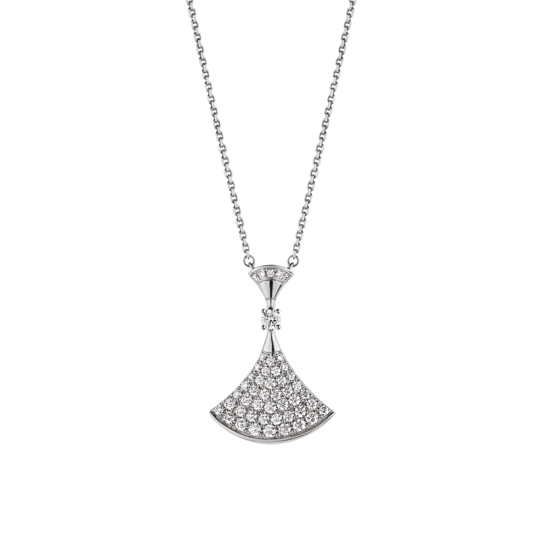 Bvlgari Divas' Dream Pendant Necklace – White Gold
