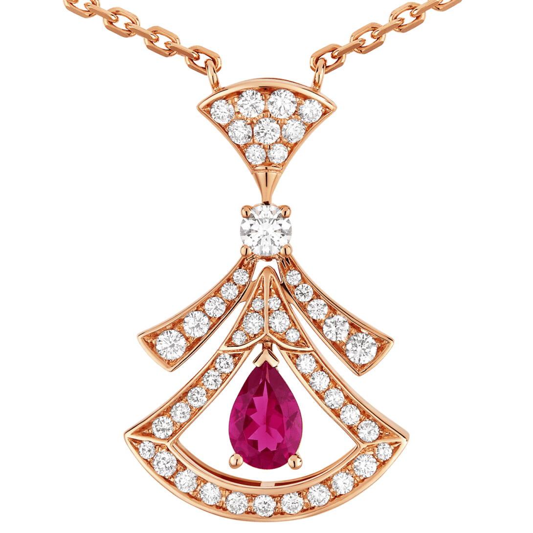 BVlgari DIVAS' DREAM High Jewelry Necklace – Rose Gold