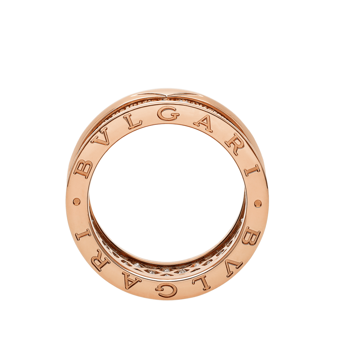 Bvlgari B.zero1 Ring – Rose Gold, Italian Luxury Jewelry