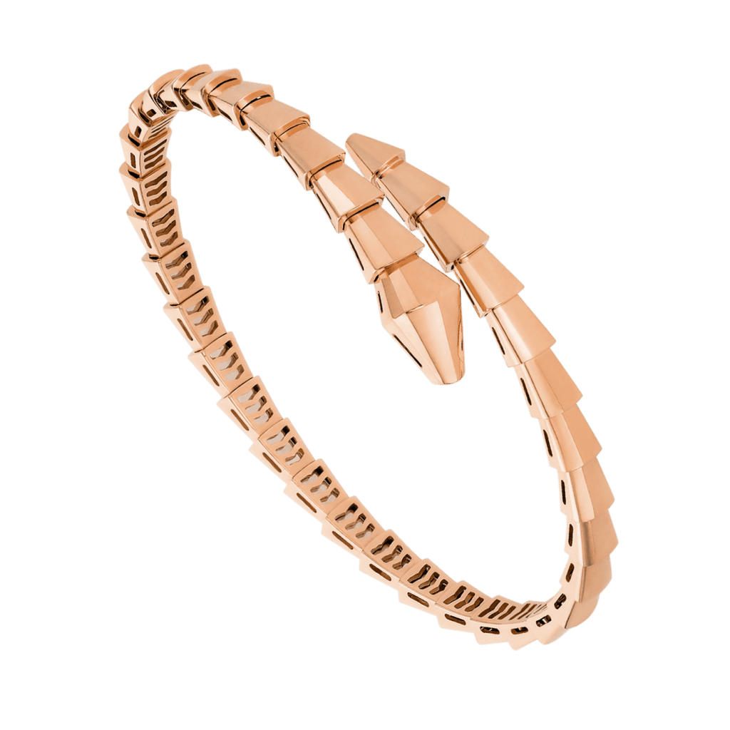 Bvlgari Serpenti Viper Bracelet — Rose Gold High Jewelry