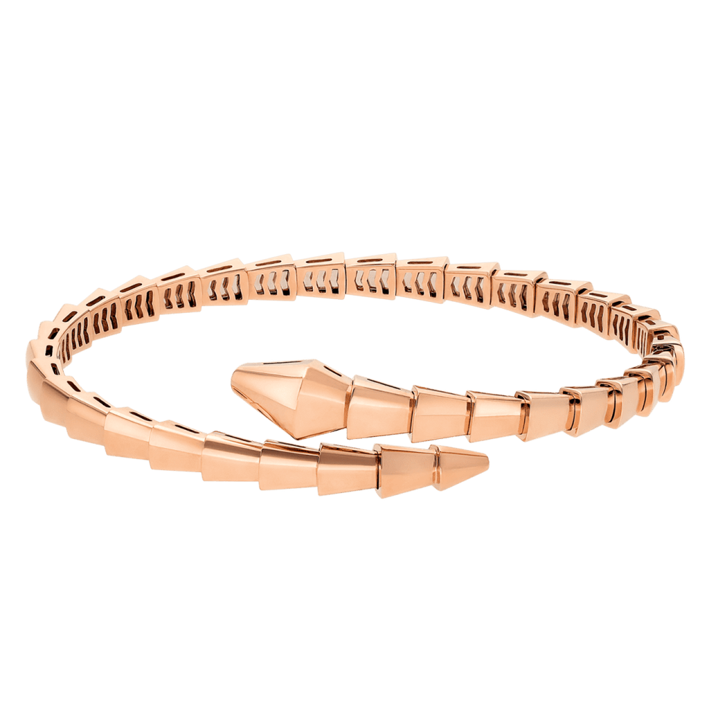 Bvlgari Serpenti Viper Bracelet — Rose Gold High Jewelry
