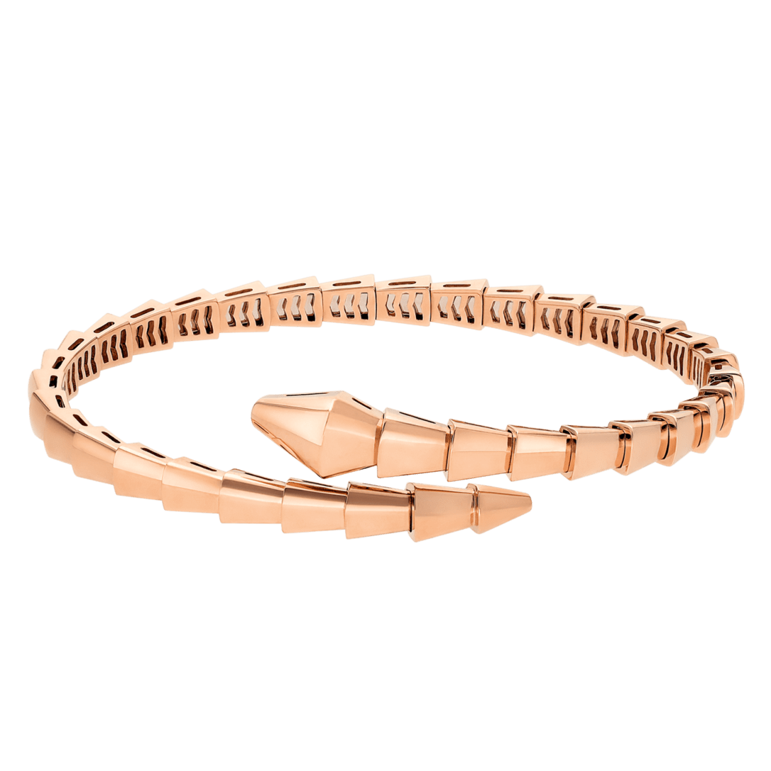 Bvlgari Serpenti Viper Bracelet — Rose Gold High Jewelry