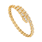BVLGARI Serpenti Venti style snake bracelet, rose gold, gold-tone