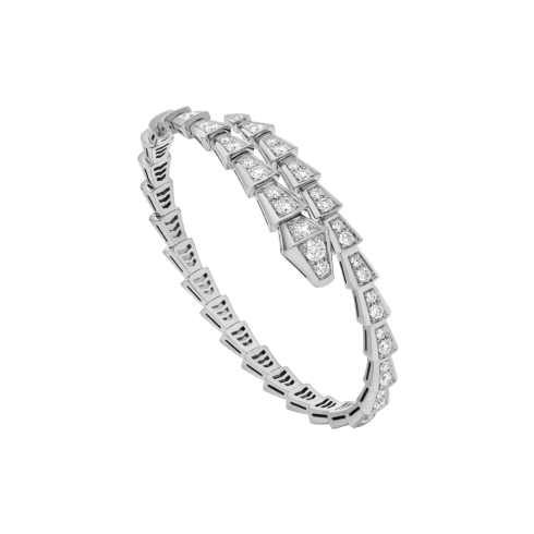 BVLGARI Serpenti Venti style snake bracelet, rose gold, gold-tone