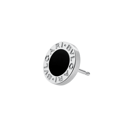 BVLGARI BVLGARI Stud Earrings – Italian Luxury Jewelry in White Gold