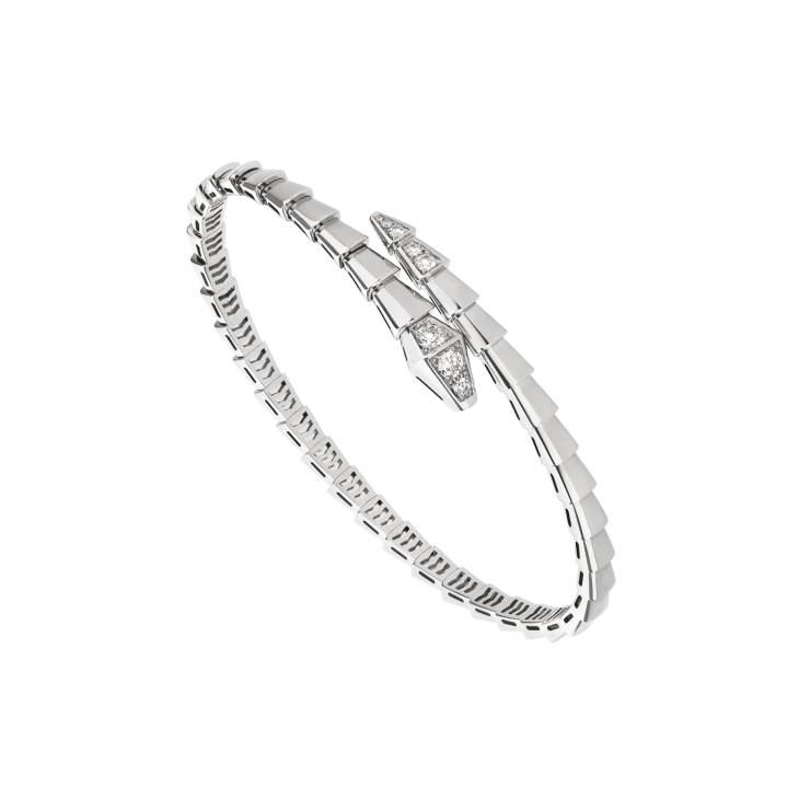 BVLGARI Serpenti Viper Diamond Bracelet – Yellow Gold Luxury Jewelry
