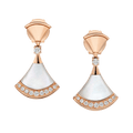 BVlgari DIVAS' DREAM earrings—Italian luxury jewelry in rose gold
