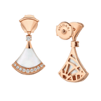 BVlgari DIVAS' DREAM earrings—Italian luxury jewelry in rose gold