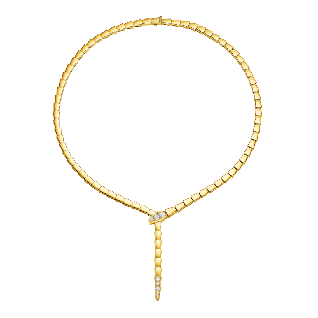 BVlgari Serpenti Viper Necklace – Yellow Gold
