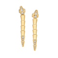 BVLGARI Serpenti Viper Earrings — Italian Luxury Gold Jewelry