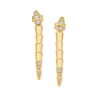 BVLGARI Serpenti Viper Earrings — Italian Luxury Gold Jewelry