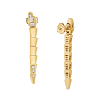BVLGARI Serpenti Viper Earrings — Italian Luxury Gold Jewelry