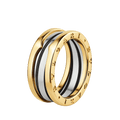 Bvlgari B.zero1 Two-Band Ring — Yellow Gold and Stainless Steel