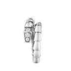 BVLGARI Serpenti Viper Ring – White Gold