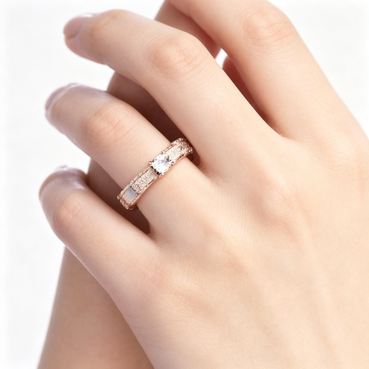 BVLGARI Serpenti Viper Ring – Rose Gold