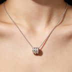 BVLGARI Serpenti Viper Pendant Necklace – White Gold