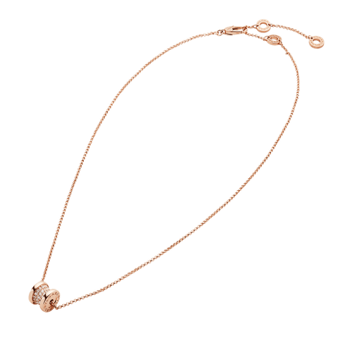 Bvlgari B.zero1 Mini Pendant Necklace – Rose Gold