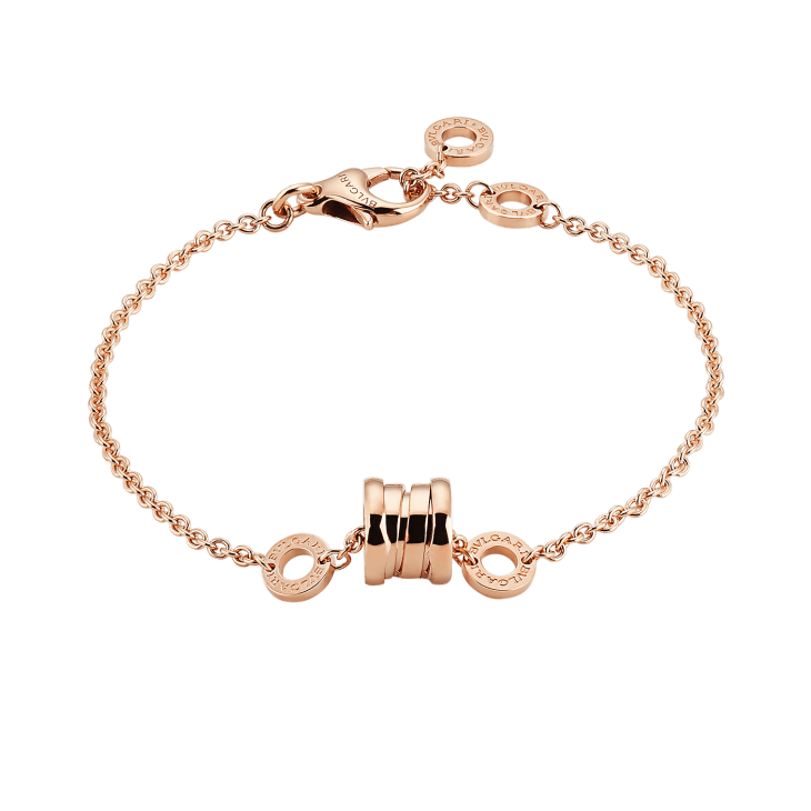 Bvlgari B.zero1 Rose Gold Chain Bracelet – Luxury Designer Jewelry for Women