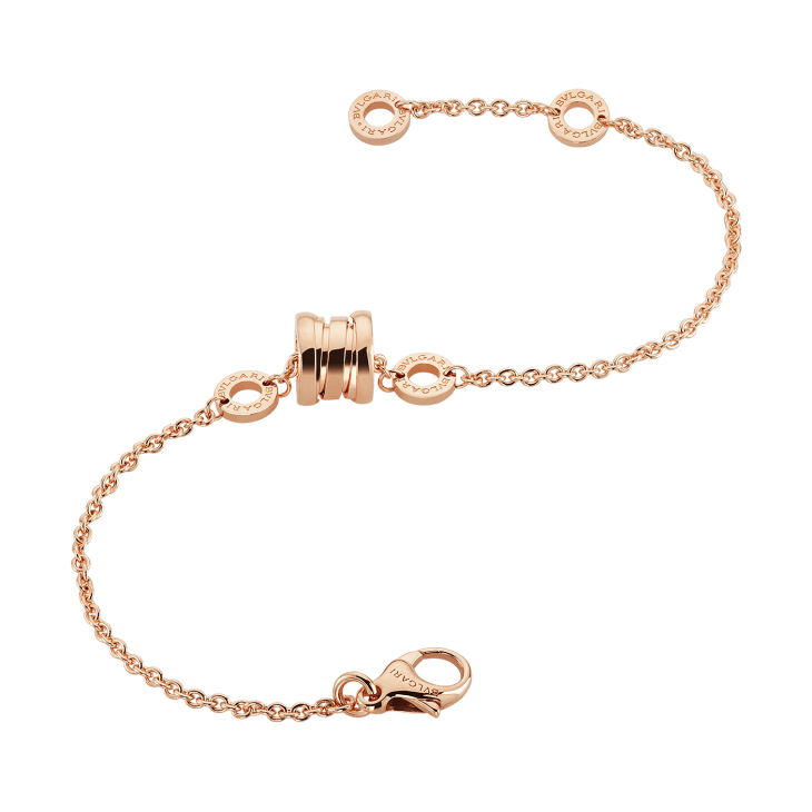 Bvlgari B.zero1 Rose Gold Chain Bracelet – Luxury Designer Jewelry for Women