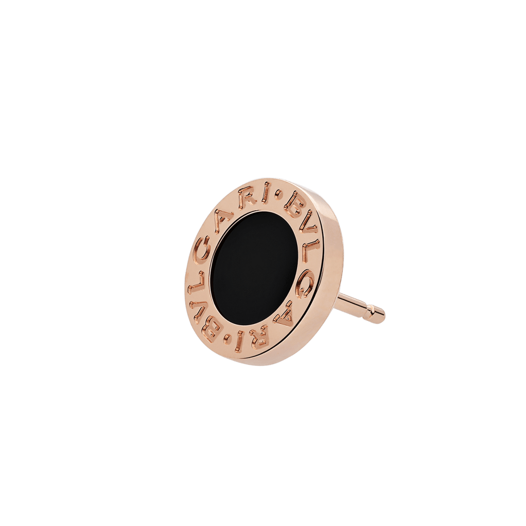 BVLGARI BVLGARI Stud Earrings – Italian Luxury Rose Gold Jewelry