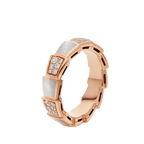 BVLGARI Serpenti Viper Ring – Rose Gold