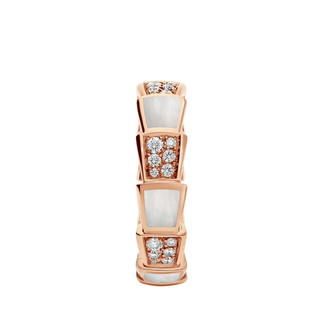 BVLGARI Serpenti Viper Ring – Rose Gold