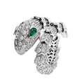BVLGARI Serpenti Ring – White Gold