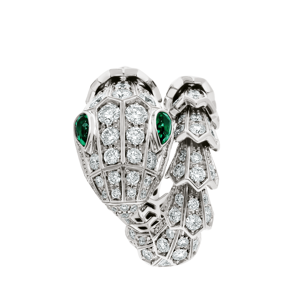 BVLGARI Serpenti Ring – White Gold