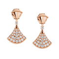 BVlgari DIVAS' DREAM earrings—Italian luxury jewelry in rose gold