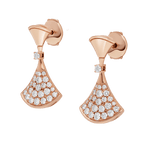 BVlgari DIVAS' DREAM earrings—Italian luxury jewelry in rose gold