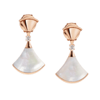 BVlgari DIVAS' DREAM earrings—Italian luxury jewelry in rose gold