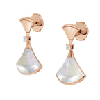 BVlgari DIVAS' DREAM earrings—Italian luxury jewelry in rose gold