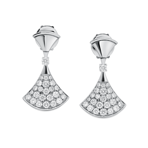 BVlgari DIVAS' DREAM earrings—Italian luxury jewelry in rose gold