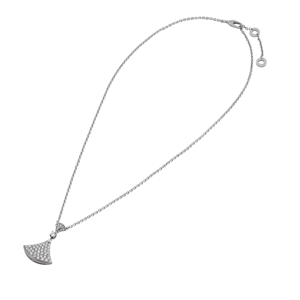 Bvlgari Divas' Dream Pendant Necklace – White Gold